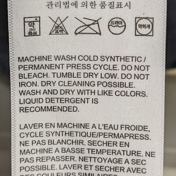 Levi's Men's Dark Green Tarmac Print Performance Windbreaker Hood Jacket Size L - Picture 15 of 15